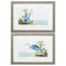 Wedding Picture Frames - 27" X 19" Woodtoned Frame Season Of Pease (Set of 2)