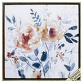 Canvas Frames - 30" X 30" Silver Frame Flowering Branches I