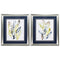 Wall Picture Frames - 27" X 31" Silver Frame Leaf Pathways (Set of 2)