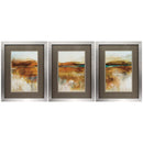 Family Picture Frames - 22" X 29" Silver Frame Moorland Ramble (Set of 3)