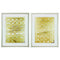 Modern Picture Frames - 26" X 32" Champagne Gold Color Frame  Alaskan Morning (Set of 2)