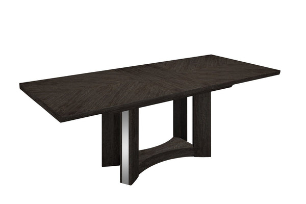 Modern Dining Table - 98" X 43" X 30" Gray  Dining Table