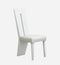 Modern Dining Table - 98.5" X 43.5" X 30" White Dining Table and 6" Chair Set