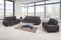 Modern Leather Sofa - 202 X 108 X 108 Brown  Sofa Set