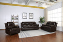 Modern Leather Sofa - 178" X 114" X 120" Brown  Sofa Set