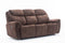 Fabric Sofa - 88" X 40" X 40" Brown  Sofa