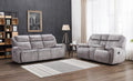 Fabric Sofa - 154" X 80" X 80" Gray  Sofa Love