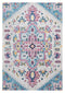 Cream Rug - 94" x 126" x 0.35" Cream Olefin/Frieze Area Rug