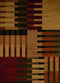 Accent Rugs - 22" x 26" x 0.4" Multi Polypropylene Accent Rug