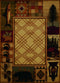 Natural Fiber Rugs - 22" x 26" x 0.4" Natural Polypropylene Accent Rug