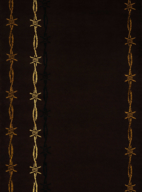Rug Store - 6 x 86" x 0.4" Brown Polypropylene Area Rug