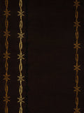 Brown Rug - 94" x 126" x 0.4" Brown Polypropylene Oversize Rug