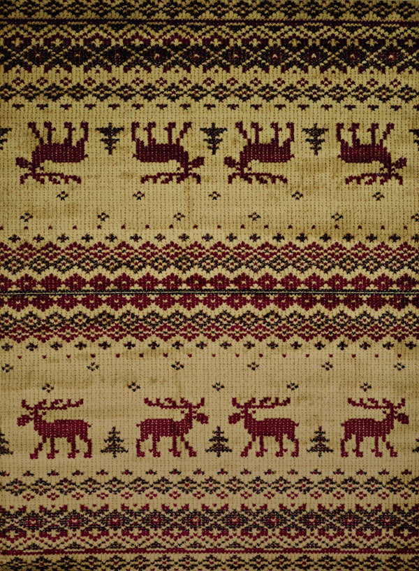 Natural Fiber Rugs - 94" x 126" x 0.4" Natural Polypropylene Oversize Rug