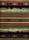 Navy Blue Rug - 94" x 126" x 0.4" Multi Polypropylene Oversize Rug