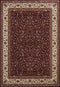 Large Area Rugs - 94" x 126" x 0.39" Ruby Polyester Oversize Rug