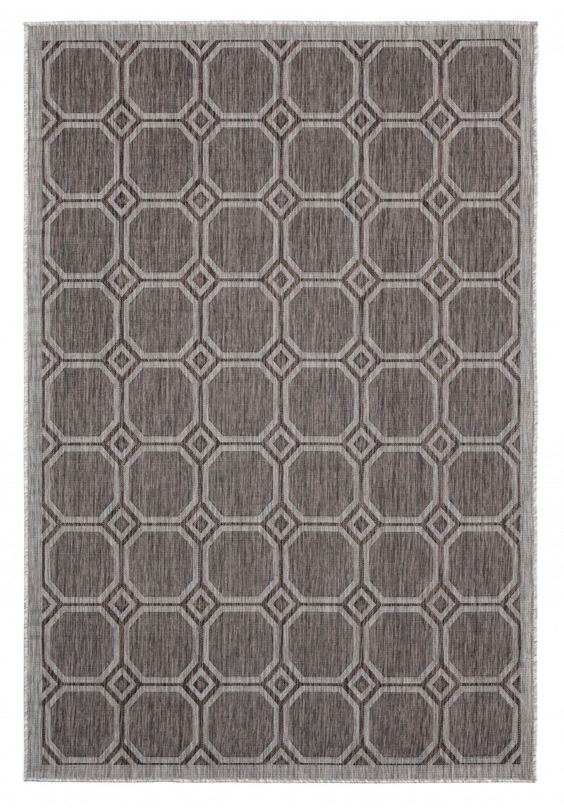 Carpets and Rugs - 63" x 90" x 0.04" Brown Polypropylene Area Rug