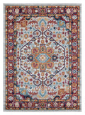 Modern Carpet - 63" x 86" x 0.4" Multi Olefin Area Rug