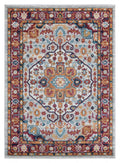 Large Area Rugs - 94" x 126" x 0.4" Multi Olefin Oversize Rug