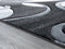 Vintage Rugs - 94" x 126" x 0.53" Grey Olefin/Polypropylene Area Rug