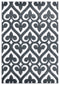 Cheap Runner Rugs - 31" x 88" x 0.53" Grey Olefin/Polypropylene Runner Rug