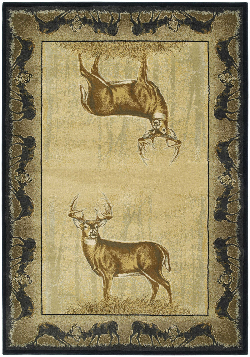 Cheap Runner Rugs - 23" x 88" x 0.45" Natural Polypropylene Runner Rug