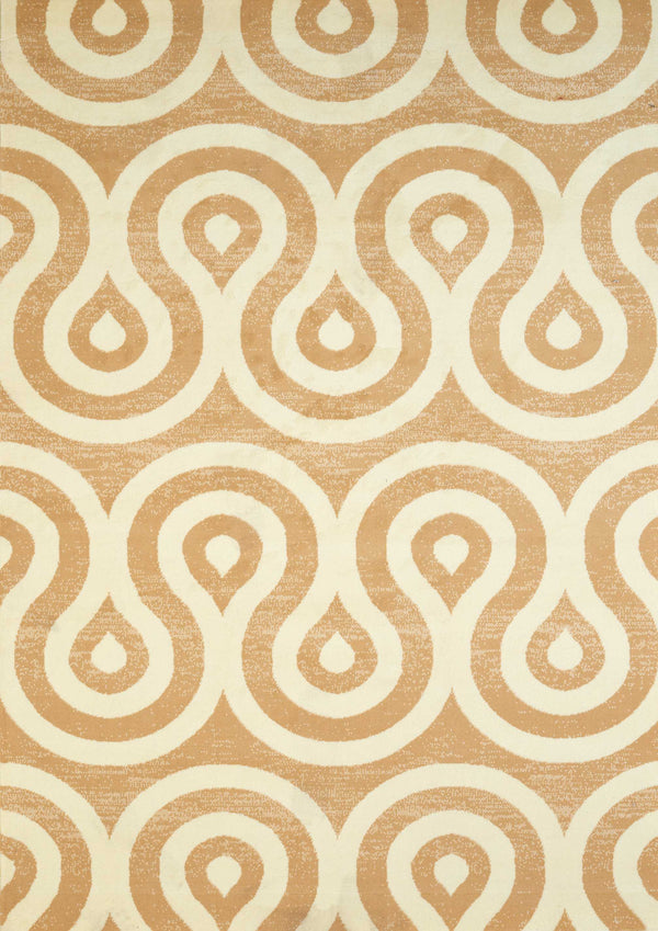 Cheap Runner Rugs - 33" x 86" x 0.4" Beige Olefin Runner Rug