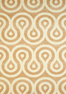 Carpets and Rugs - 63" x 86" x 0.4" Beige Olefin Area Rug