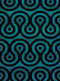 Aqua Rug - 22" x 36" x 0.4" Aqua Olefin Accent Rug