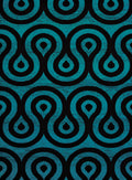 Cheap Runner Rugs - 33" x 86" x 0.4" Aqua Olefin Runner Rug