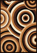 Cheap Runner Rugs - 33" x 86" x 0.4" Brown Olefin Runner Rug