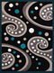 Cheap Runner Rugs - 33" x 86" x 0.4" Aqua Olefin Runner Rug