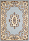 Cheap Runner Rugs - 33" x 86" x 0.4" Blue Olefin Runner Rug