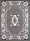 Floor Rugs - 94" x 126" x 0.4" Grey Olefin Oversize Rug