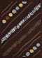 Cheap Runner Rugs - 33" x 86" x 0.4" Dark Brown Olefin Runner Rug