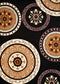 Cheap Runner Rugs - 33" x 86" x 0.4" Black Olefin Runner Rug