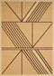 Cheap Runner Rugs - 33" x 86" x 0.4" Beige Olefin Runner Rug