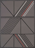 Floor Rugs - 22" x 36" x 0.4" Grey Olefin Accent Rug