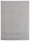 Floor Rugs - 23" x 36" x 0.39" Silver Polyester/Olefin Accent Rug