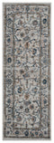 Entryway Runner Rug - 31" x 86" x 0.79" Beige Microfiber/Polyester Runner Rug