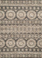 Entryway Runner Rug - 31" x 47" x 0.39" Taupe Polyester Runner Rug