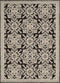 Rugs - 63" x 90" x 0.39" Onyx Polyester Area Rug