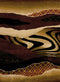 Entryway Runner Rug - 23" x 86" x 0.4" Auburn Polypropylene Runner Rug
