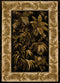 Entryway Runner Rug - 23" x 86" x 0.4" Black Polypropylene Runner Rug