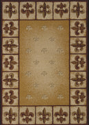 Carpet Warehouse - 22" x 36" x 0.4" Linen Polypropylene Accent Rug