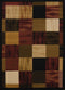 Outdoor Runner Rug - 23" x 86" x 0.4" Auburn Polypropylene Runner Rug