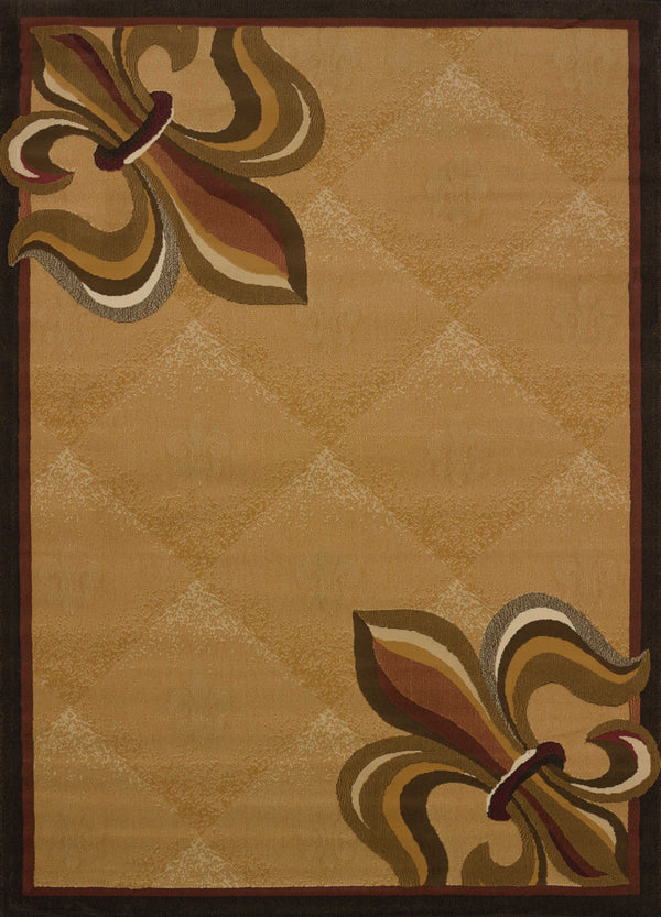Room Rugs - 22" x 36" x 0.4" Berber Polypropylene Accent Rug