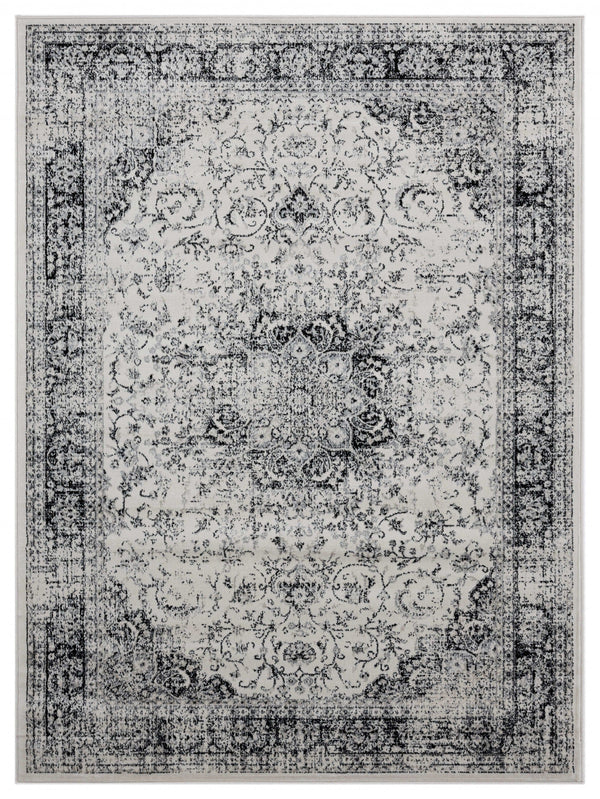 Carpet Depot - 22" x 36" x 0.31" Onyx Olefin Accent Rug