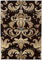 Large Area Rugs Cheap - 94" x 126" x 0.47" Smoke Blue Polypropylene Oversize Rug