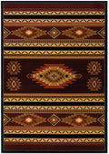 Large Living Room Rugs - 94" x 126" x 0.47" Toffee Polypropylene Oversize Rug