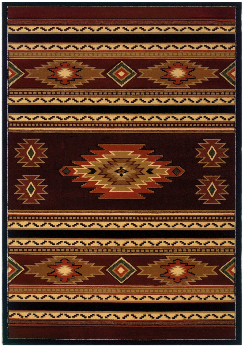Large Living Room Rugs - 94" x 126" x 0.47" Toffee Polypropylene Oversize Rug
